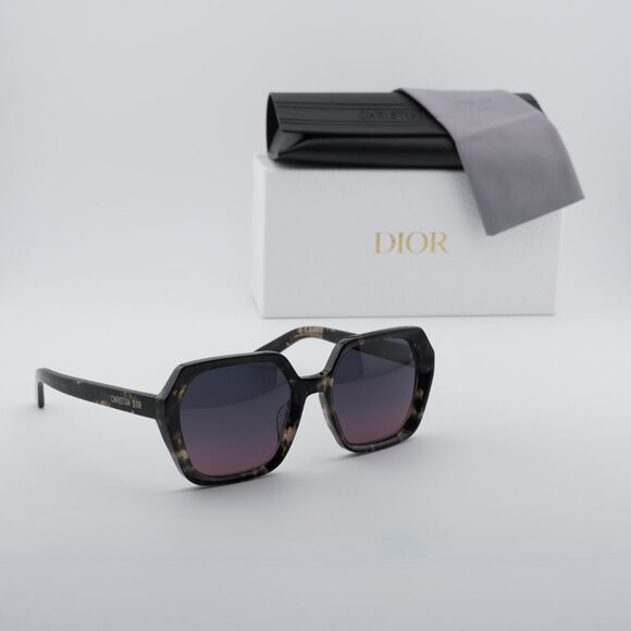 Dior DIORMIDNIGHT S2F 29D2 Square Sunglasses - Colored Havana main image 10